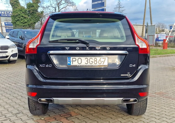 Volvo XC 60 cena 67000 przebieg: 165010, rok produkcji 2014 z Nowa Dęba małe 277